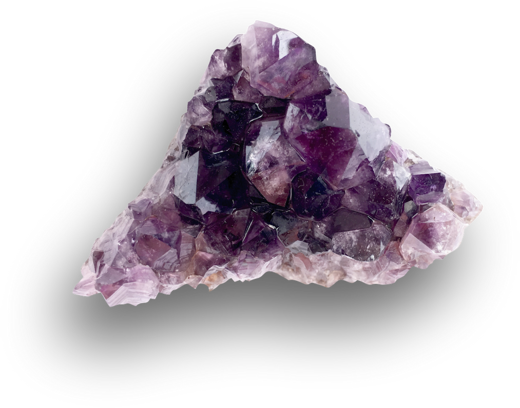 Amethyst Crystal with Shadow